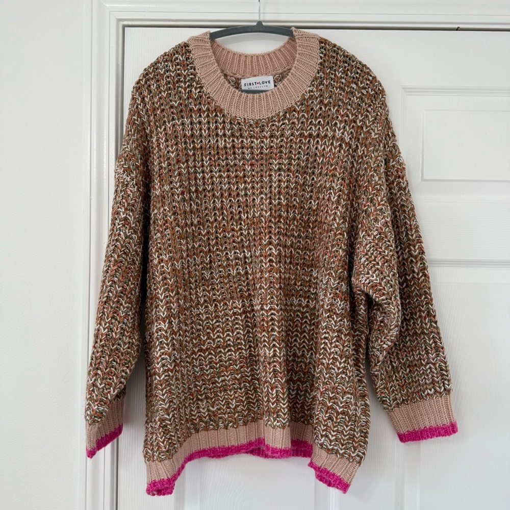 Chunky Fall Sweater from Chic Soul Size 1X